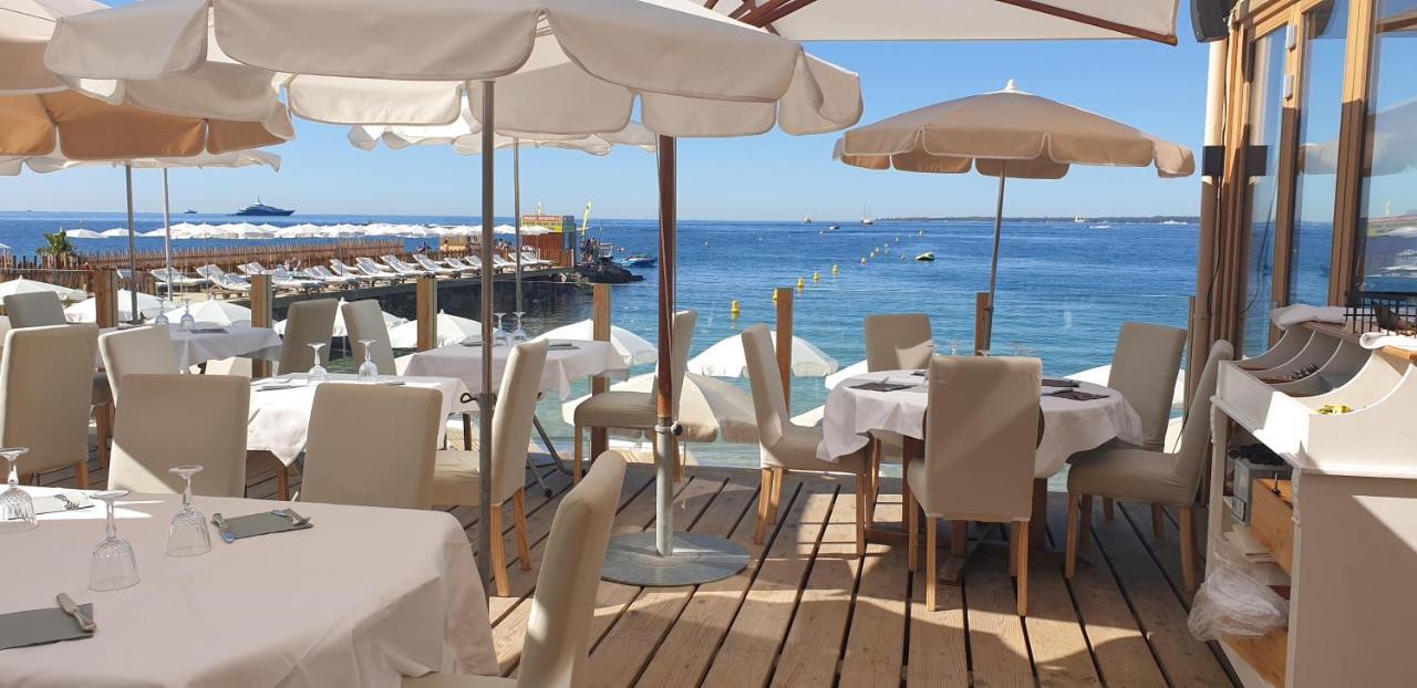 Le Sun-Beach - Spacieux 3 Pieces Avec Parking A 400 M Des Plages De Juan-Les-Pins Luaran gambar