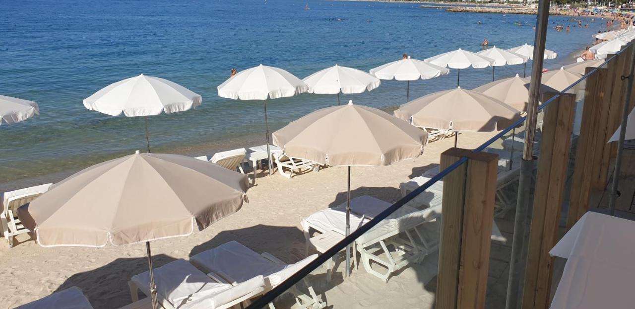 Le Sun-Beach - Spacieux 3 Pieces Avec Parking A 400 M Des Plages De Juan-Les-Pins Luaran gambar